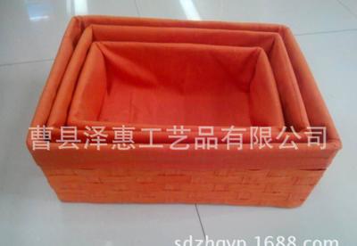 精品推薦 曹縣收納盒 藤編收納盒 田園收納盒