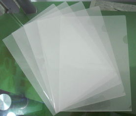 蒼南縣龍港文華紙塑制品廠 廠家定制PP文件夾，透明L型文件夾與UV印刷優(yōu)質(zhì)選擇